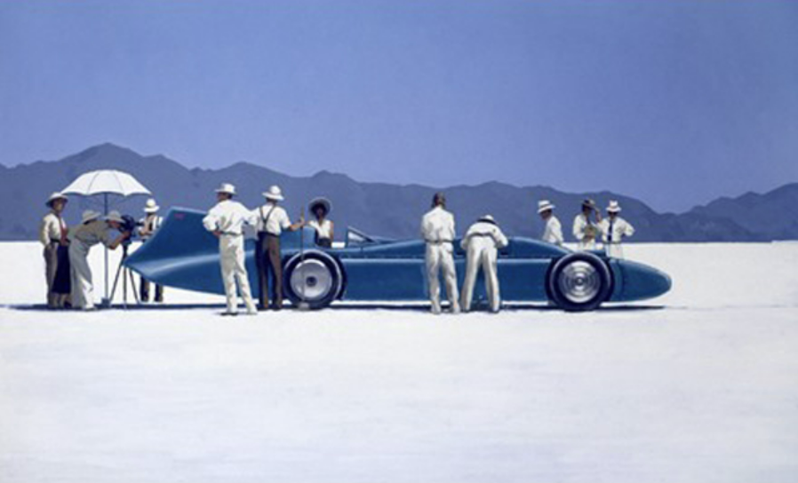 Bluebird At Bonneville